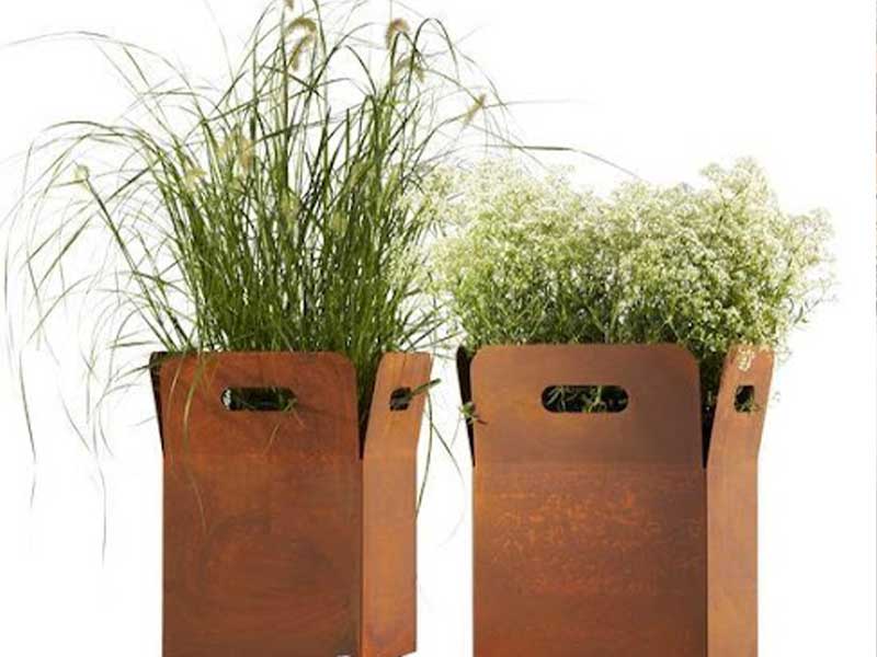 <h3>corten steel planters series– Veradek</h3>
